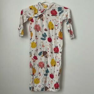 Angel Dear Fruits and Animals Gown.  Size 0-3M.